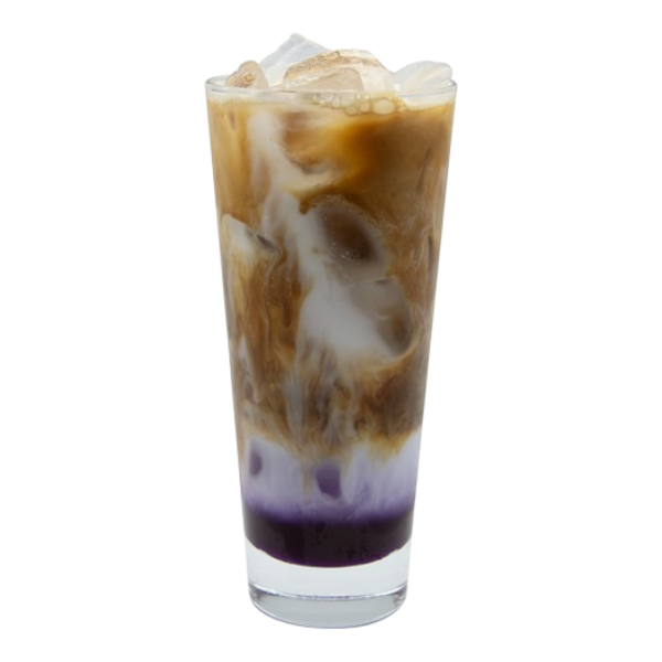 Ube Coconut Iced Latte