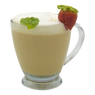 Strawberry Basil London Fog