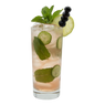 Blueberry Cucumber Faux-Jito