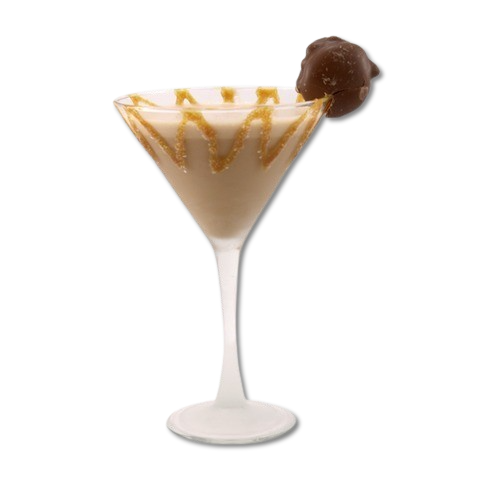 Martini crémeux au caramel et aux noix de pécan