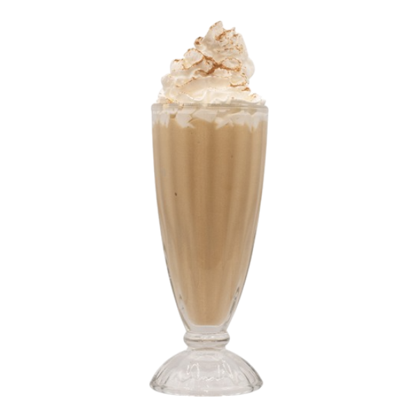Milkshake au café glacé à l'ananas