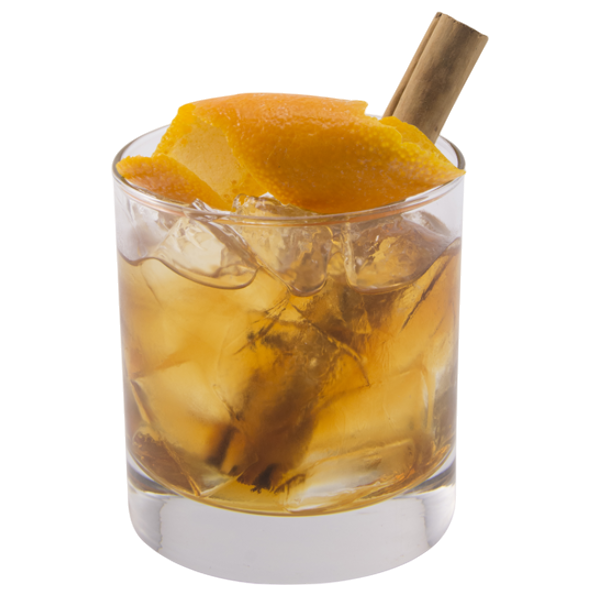 Cocktail sans alcool au cidre et à l'érable