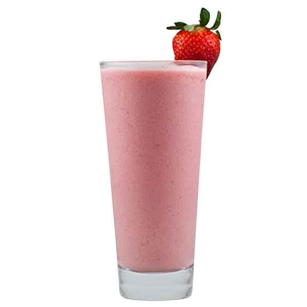 Smoothie au yaourt et à la fraise