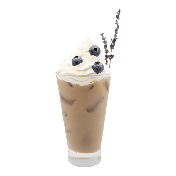 Blueberry Lavender Iced Coffee