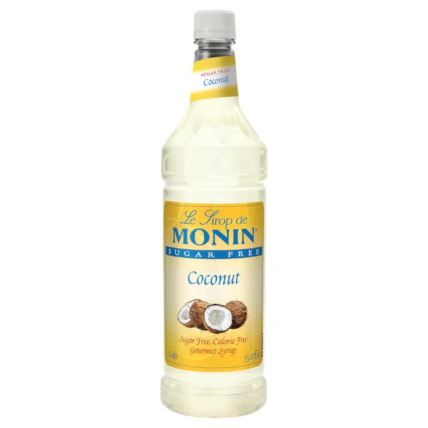 Coconut Sugar Free Syrup MONIN, Box of 4 - $14,25/pc