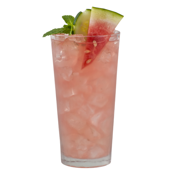 Limonade pétillante à la pastèque