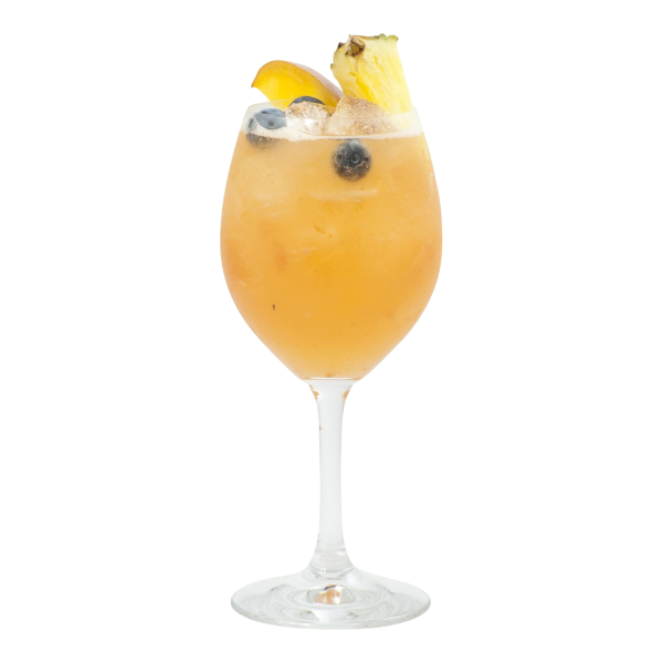 Sangria à la pêche blanche