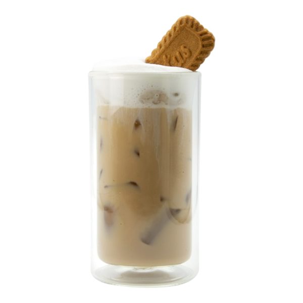 Latte glacé au miel et au biscoff