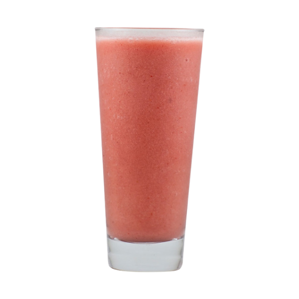 Cocktail sans alcool à la fraise et à la colada