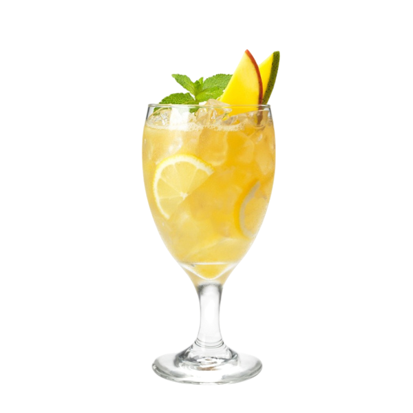 Soda à la mangue et au gingembre