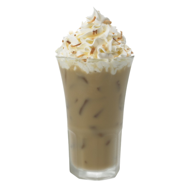 Latte glacé à la tarte à la crème de noix de coco