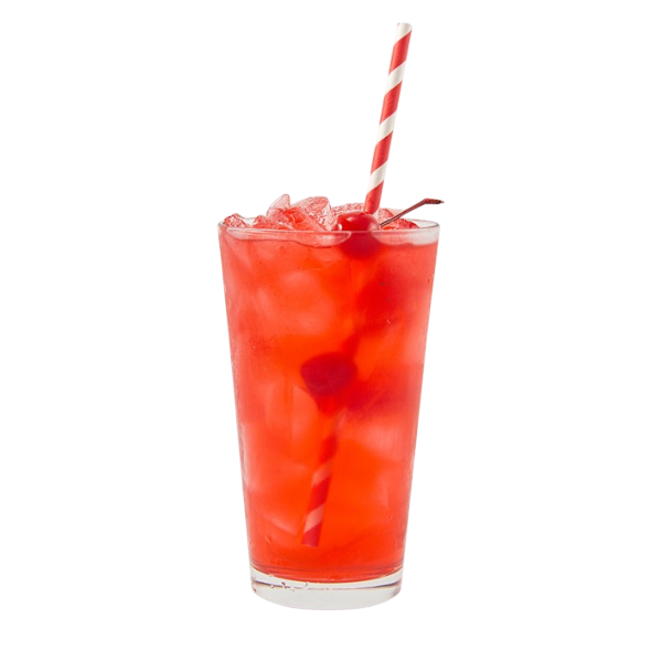 Soda à la cerise juteuse