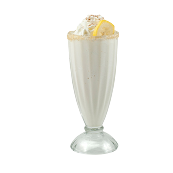 Milkshake au pudding à la banane