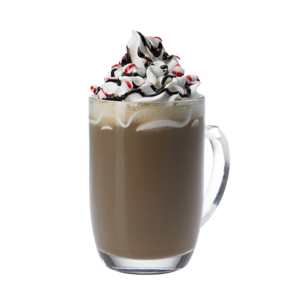 Moka à la menthe poivrée