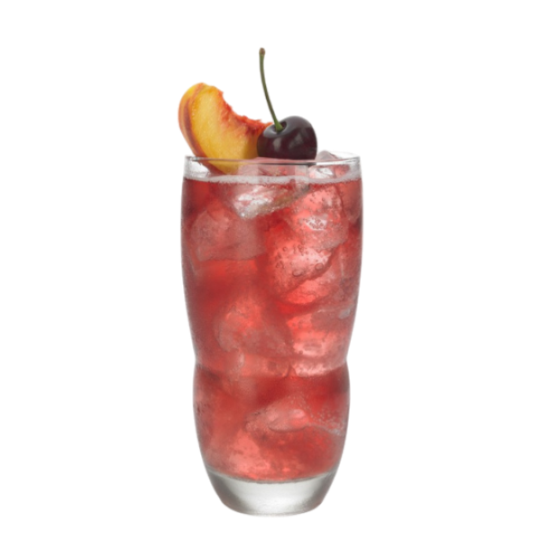 Soda aux fruits à noyau