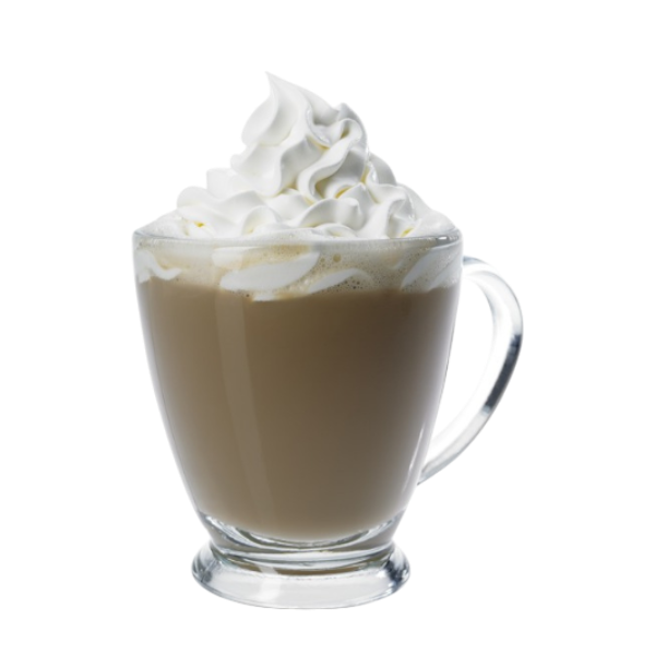 Latte au caramel salé