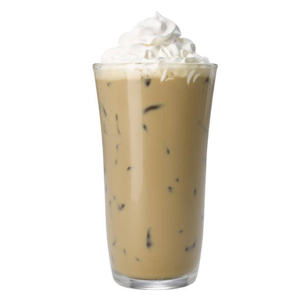 Latte glacé délicieusement sucré