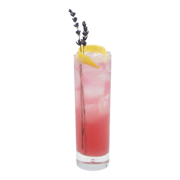 Lavender Hibiscus Highball