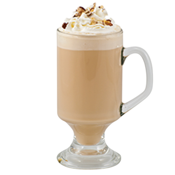 Latte aux noix et à l'érable