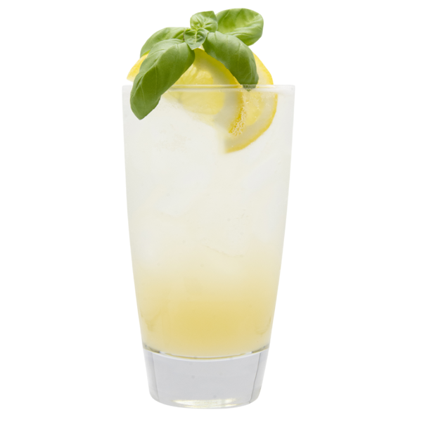 Limonade à la vanille et au basilic