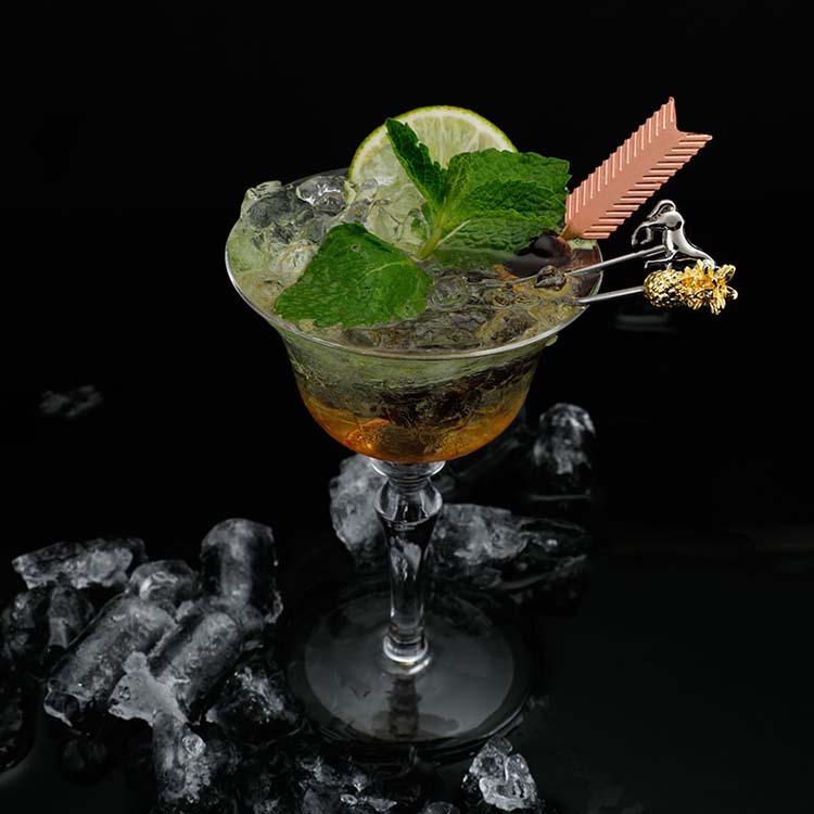 Pics à cocktail pour chevaux - Silver Top