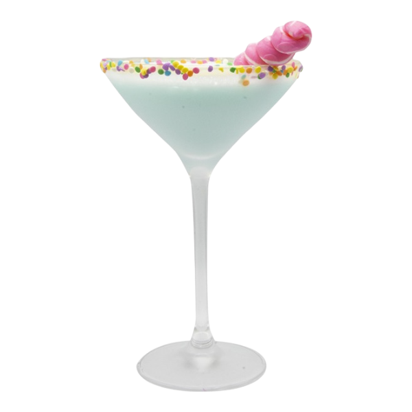 Blue Cotton Candy-tini