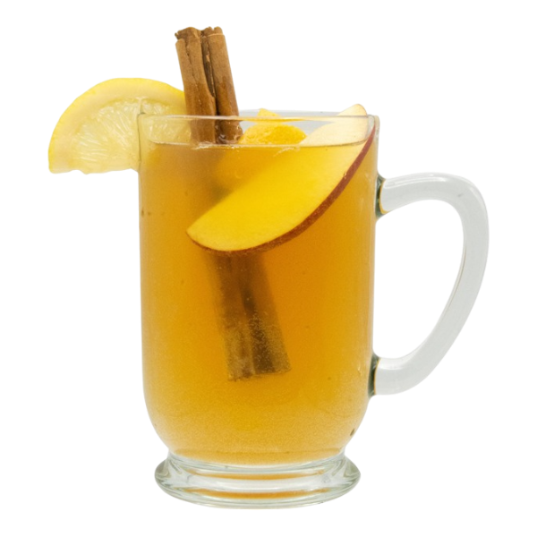 Grog chaud aux pommes et au brandy