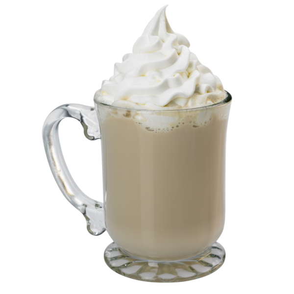 Latte à la framboise française