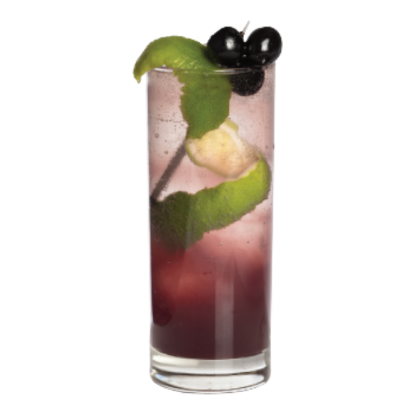 Rickey Cerise Noire Citron Vert