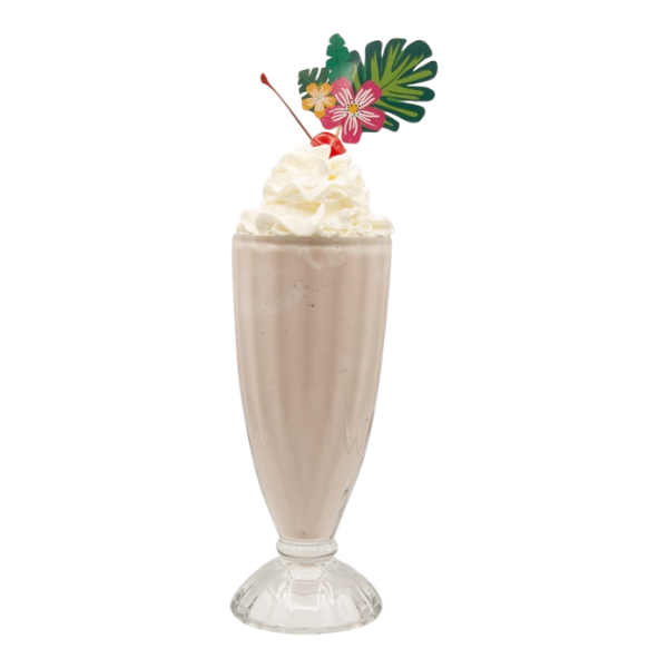 Milkshake à la fleur d'hibiscus