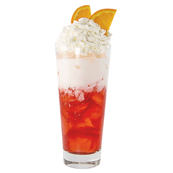 Blood Orange Italian Cream Soda