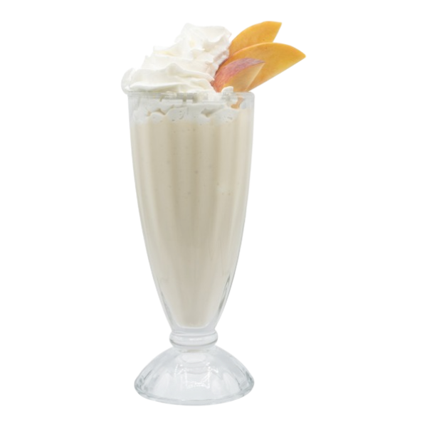Milkshake à la pêche