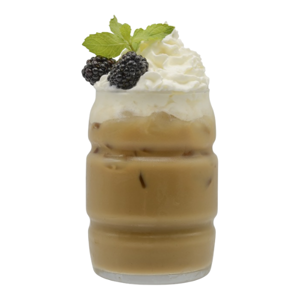 Violet Blackberry Iced Coffee