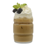 Violet Blackberry Iced Coffee