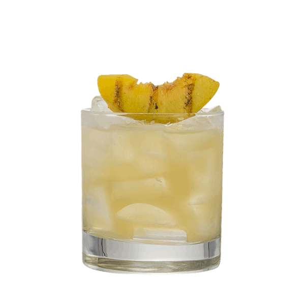 Fuzzy Peach Bourbon Sour