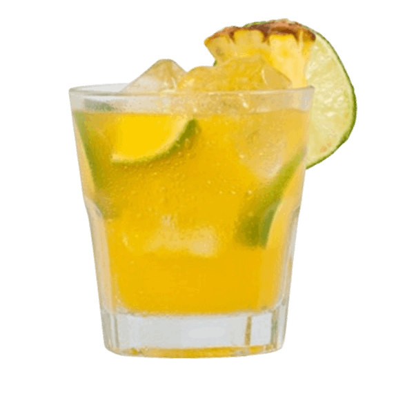 Pineapple Coconut Caipirinha