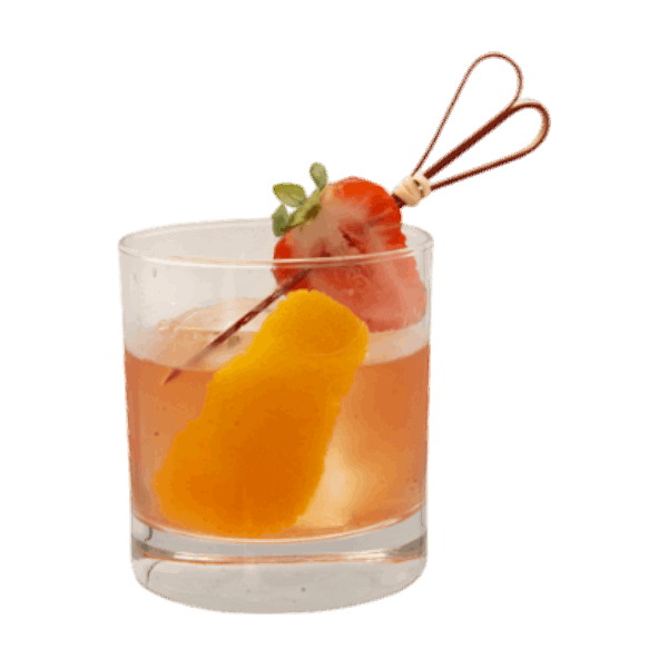 Strawberry Heart Coco Old Fashioned