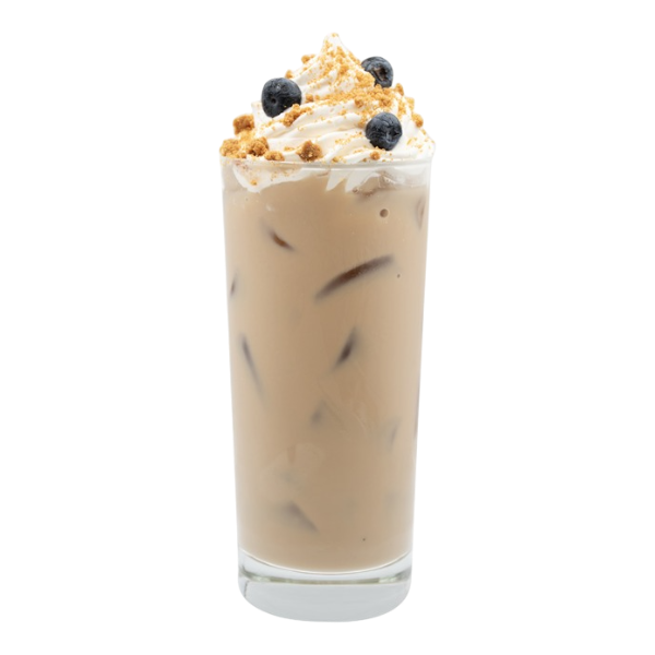 Blueberry Crumble Iced Coffee