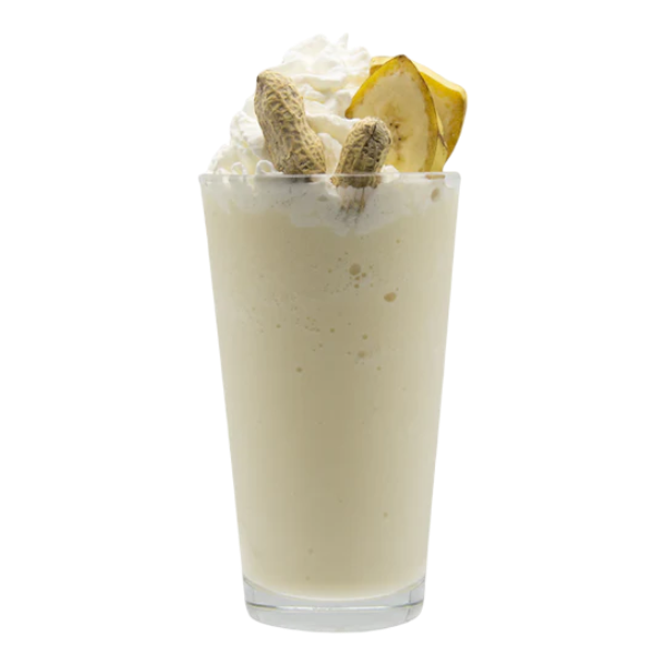 Milkshake au beurre de cacahuète et à la banane