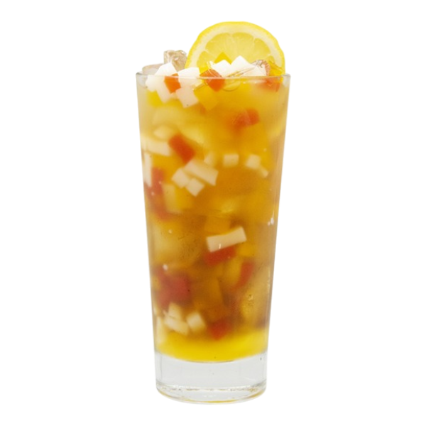 Golden Jelly Bubble Tea