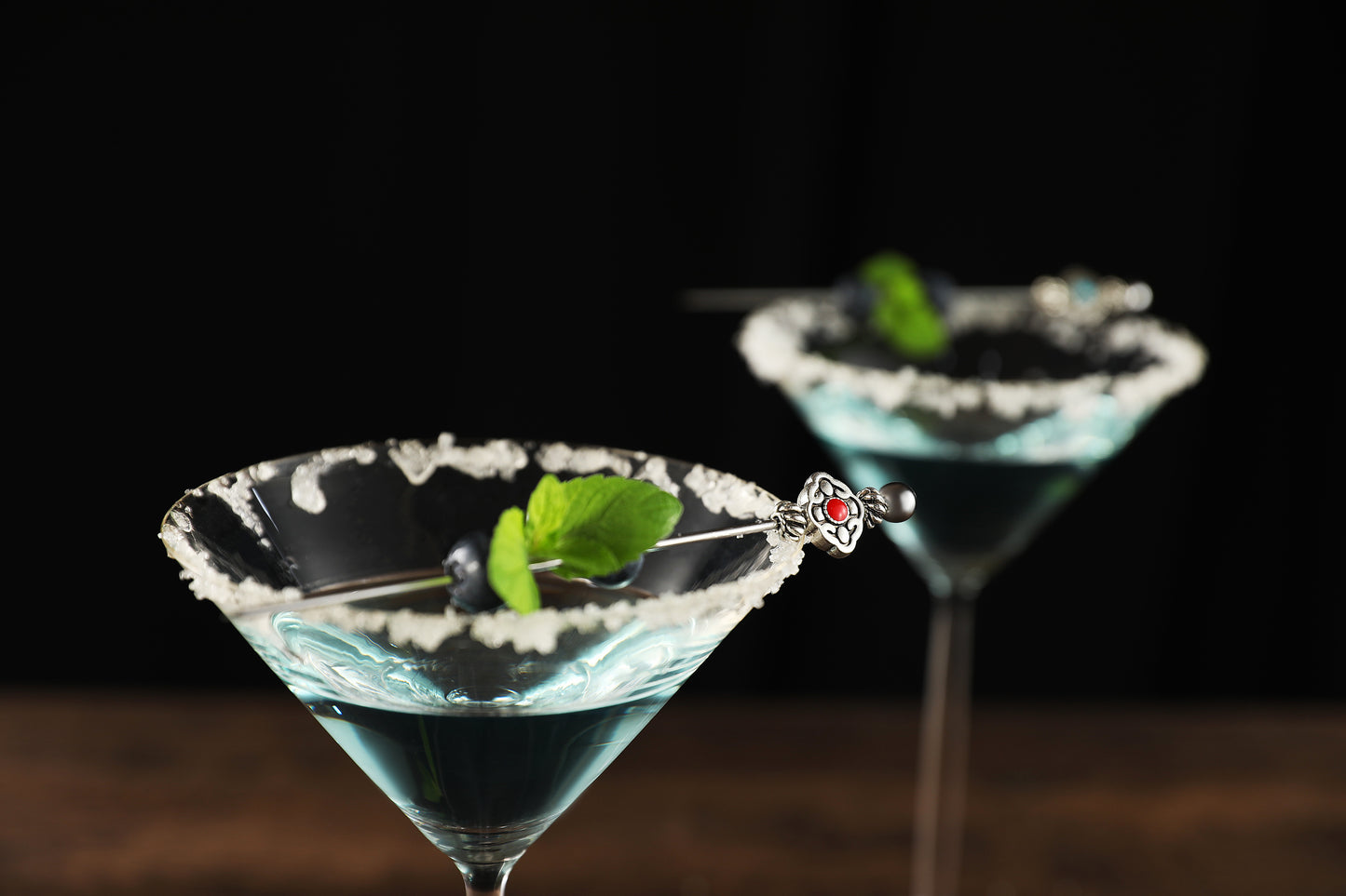 Pics à cocktail en acier inoxydable 140 mm