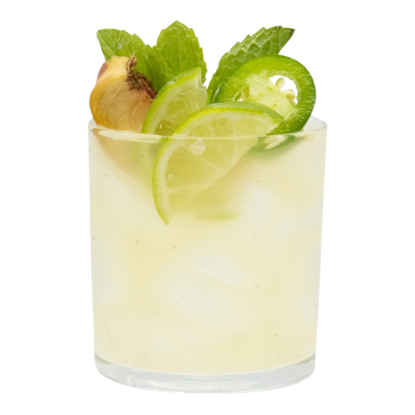 Spicy Peach Mocktail