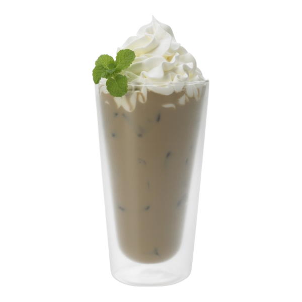 Café glacé à la crème de menthe