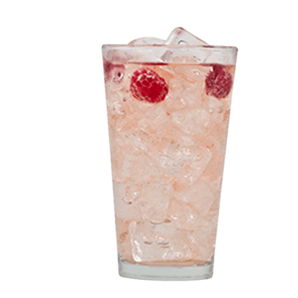 Raspberry White Peach Italian Soda