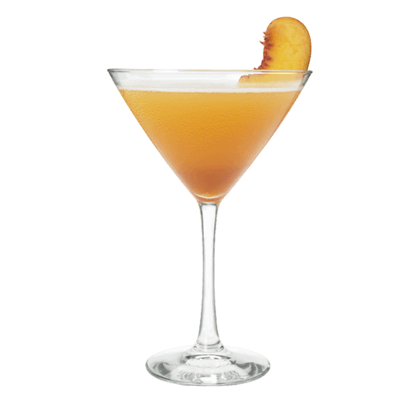 Ginger Peach Tini