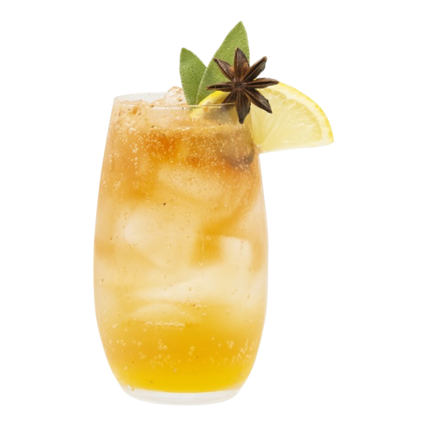 Cocktail sans alcool Golden Hour