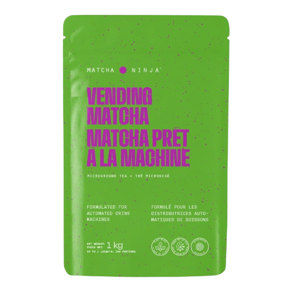 Matcha Vending NINJA, 1Case of 5pk per 1kg