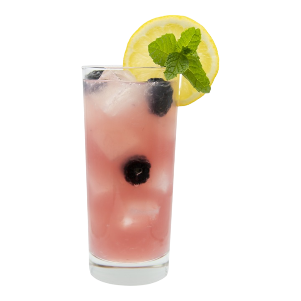 Limonade aux mûres et aux fleurs de sureau