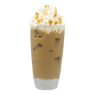 Latte glacé à la mangue épicée et à la vanille