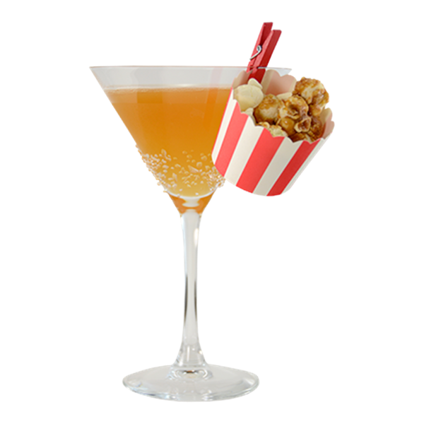 Caramel Apple Corn Martini